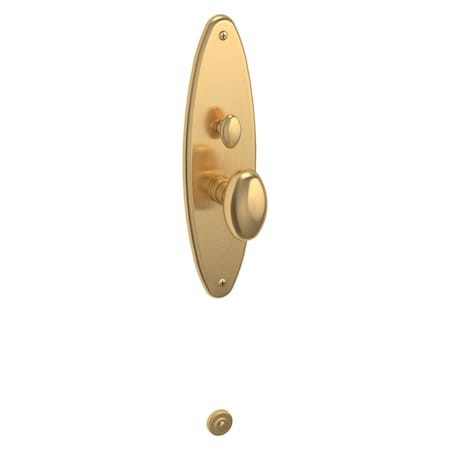Baldwin Entry Handlesets Lifetime Satin Brass 6573.044.ENTR